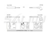 <b>KIA:</b> 0K2011 8150A<br/><b>KIA:</b> 0K2011 8140<br/><b>MAZDA:</b> 83M5-18-140<br/><b>MAZDA:</b> ZX19-18-140<br/>